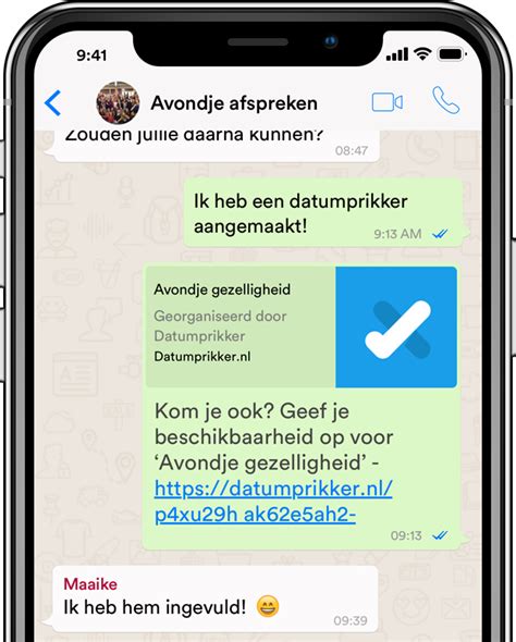 hoe datumprikker in whatsapp|Datumprikker kan nu ook worden gedeeld via WhatsApp